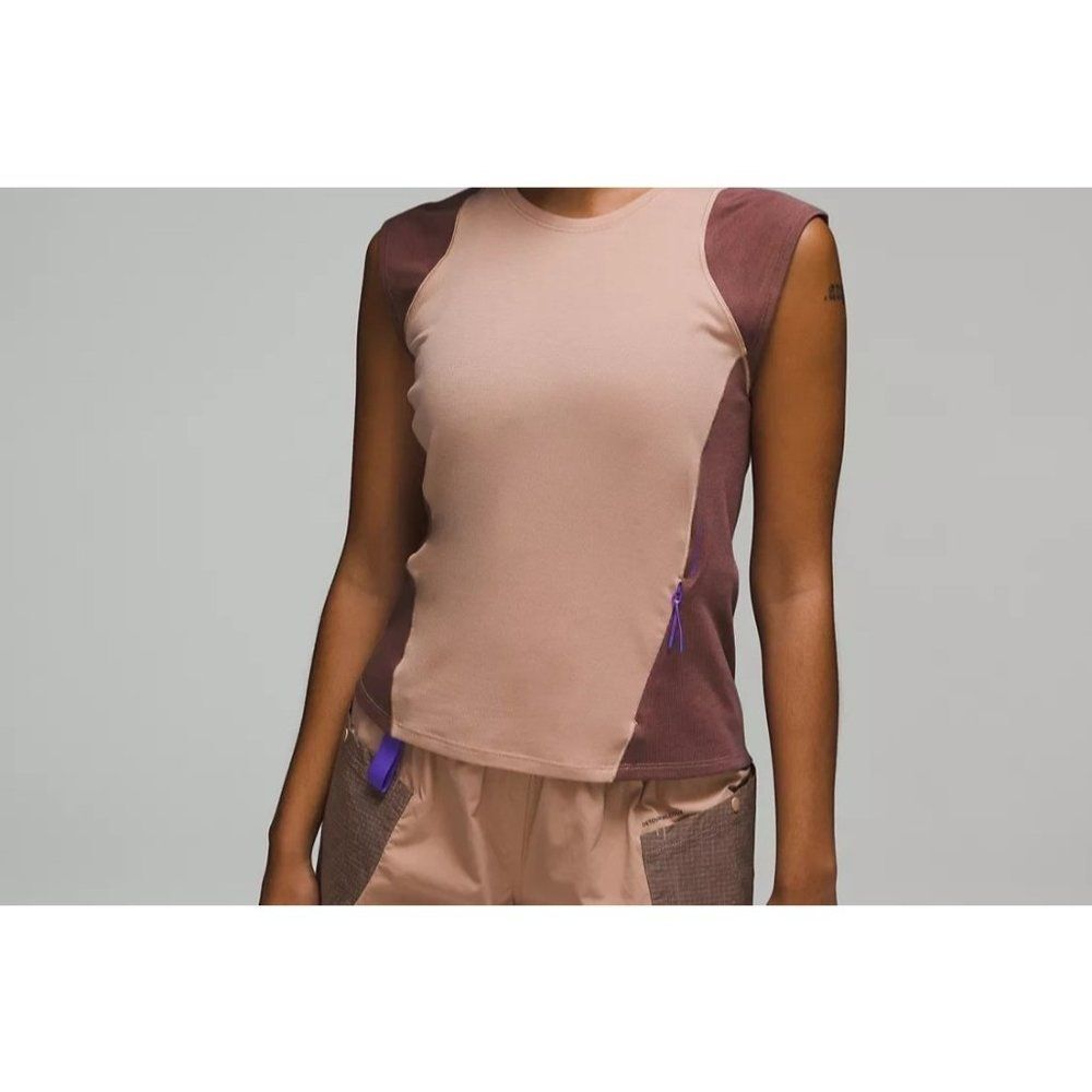 015_lululemon Cap Sleeve Hiking Tank Top